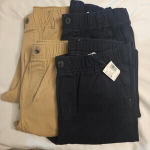 4 Pairs Children's Place Boy's Sz 14 Pull On‎ Relaxed Straight Leg Chino Pants